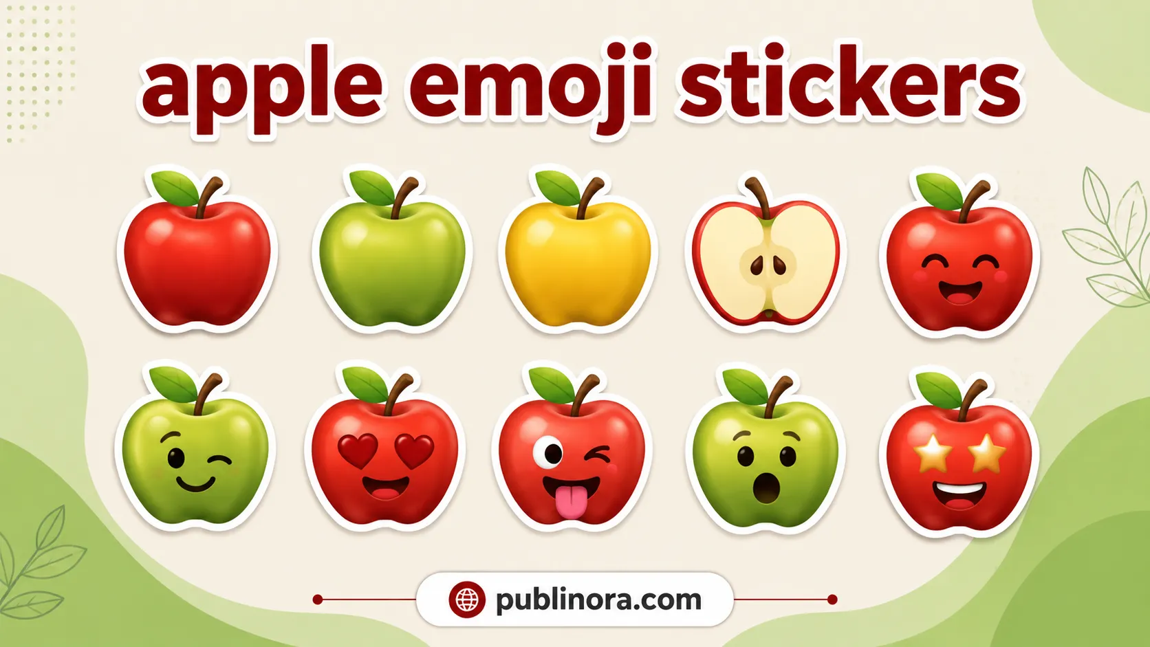 Apple Emoji Stickers