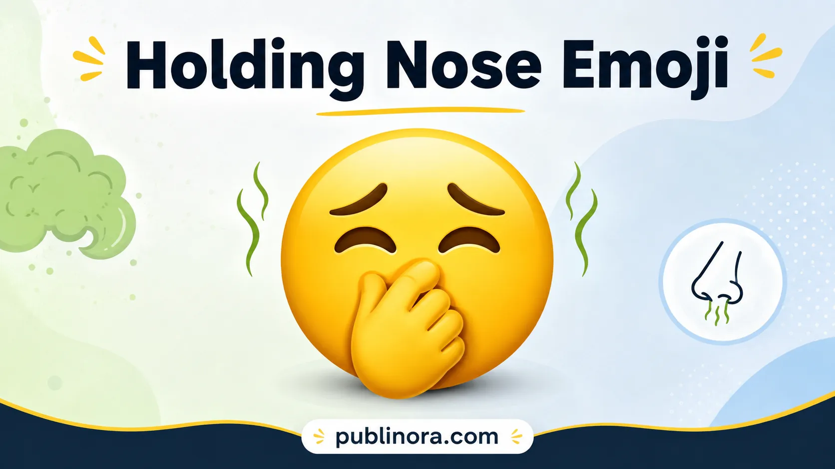 Holding Nose Emoji