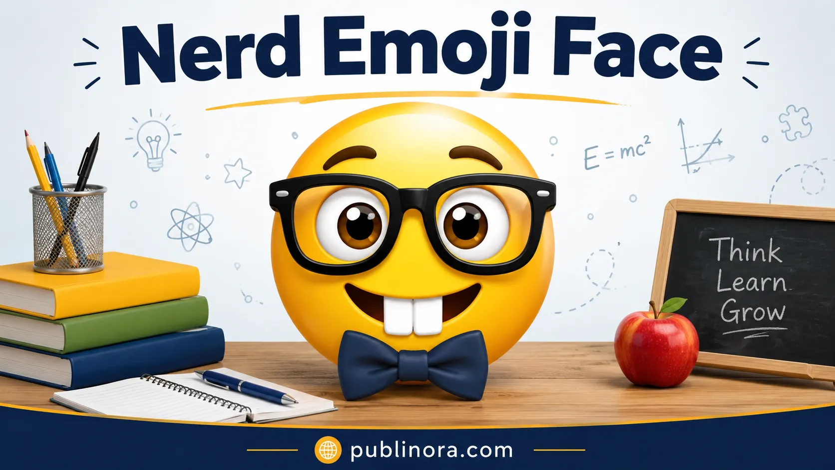 Nerd Emoji Face