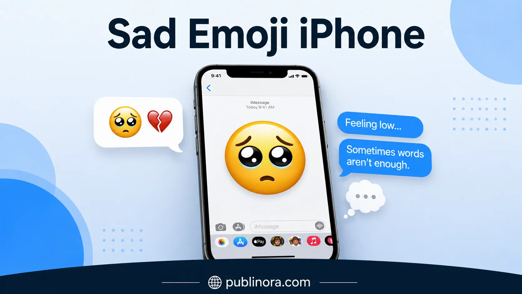Sad Emoji iPhone