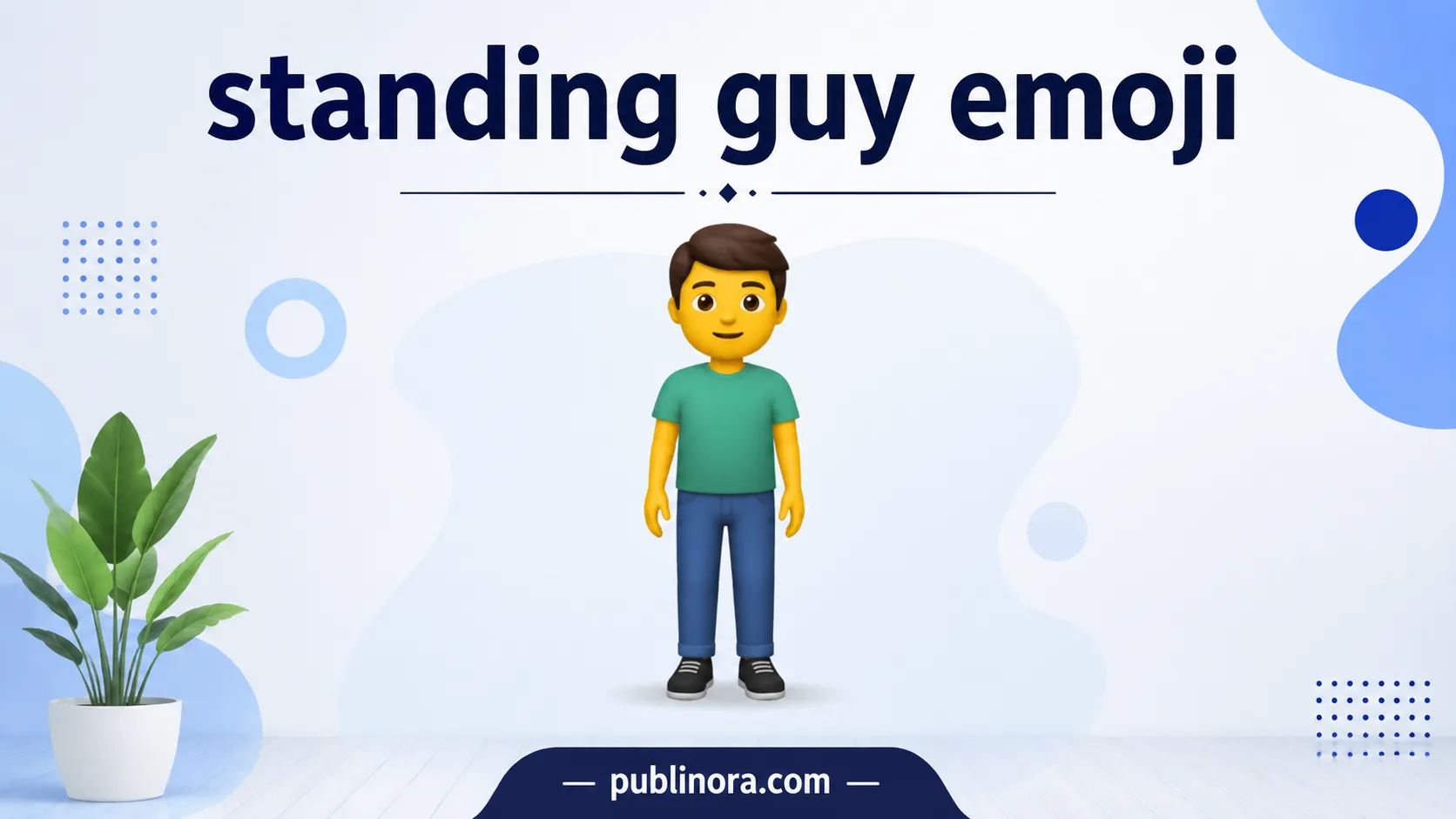 Standing Guy Emoji