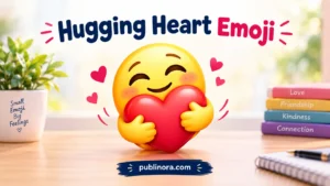 Hugging Heart Emoji
