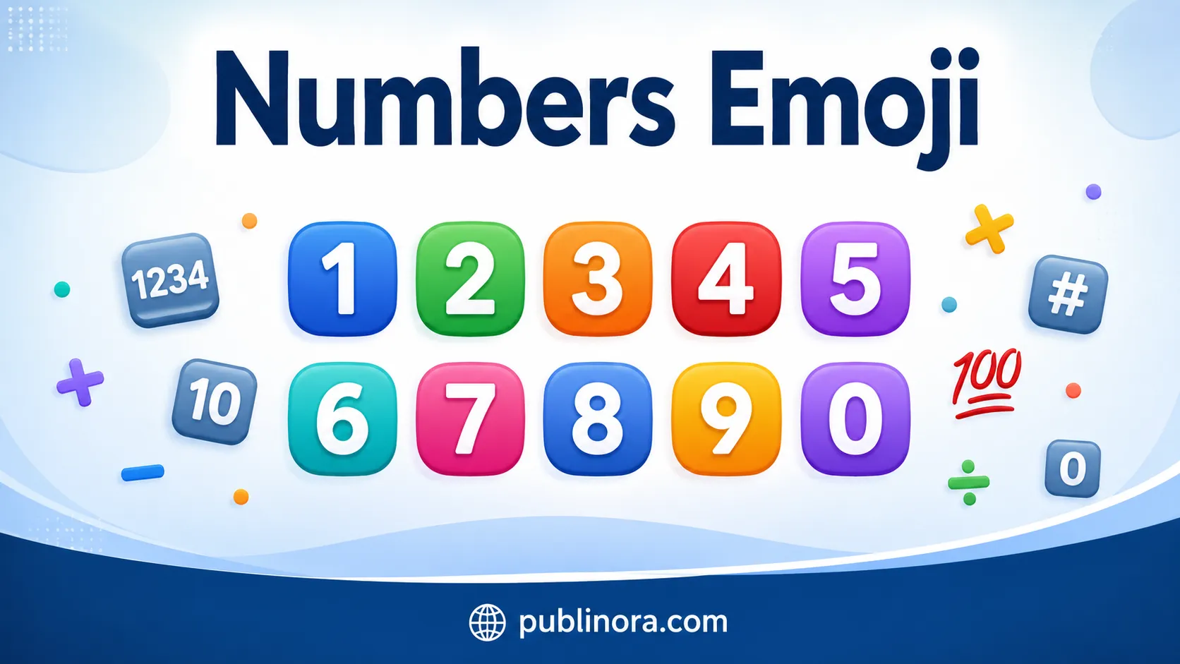 Numbers Emoji